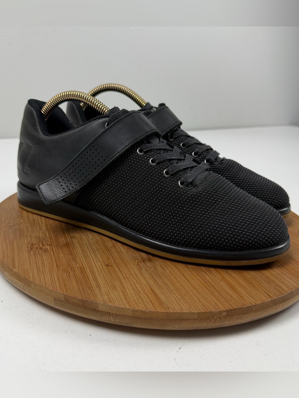 NOBULL Black Leather Lifters